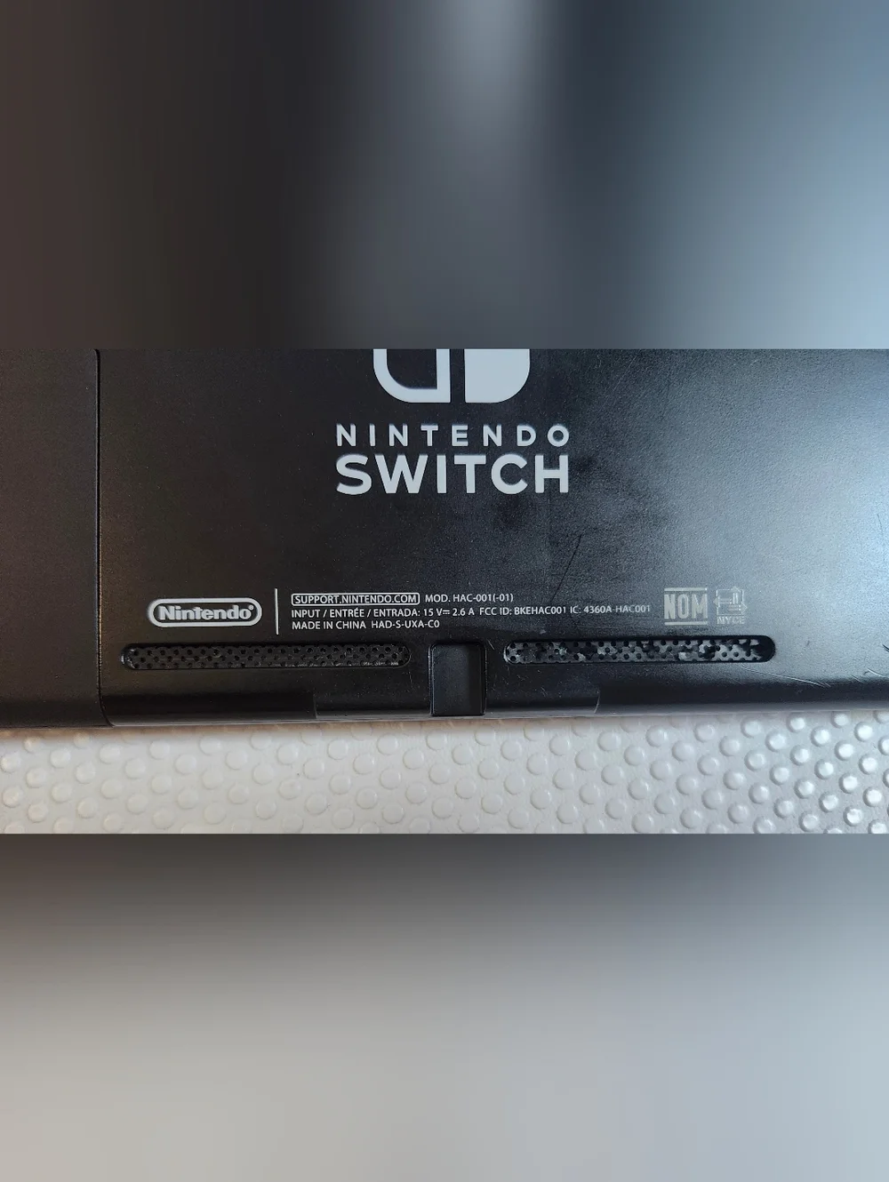 Nintendo Switch Console with Neon Blue/ Red Joy-Con & Accessories Has Wear Used